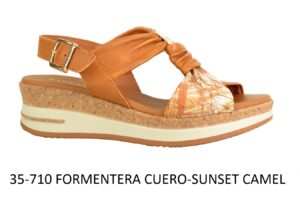 35-710 FORMENTERA CUERO-SUNSET CAMEL